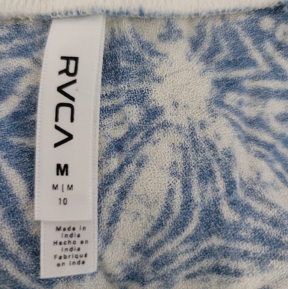 RVCA SHIBA SCOOP SLEEVELESS TOP - Picture 10 of 16